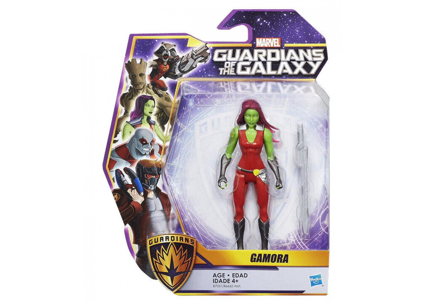 Фігурка Гамора Герой Marvel 15 см Hasbro Gamora Правоохоронці Галактики B7051