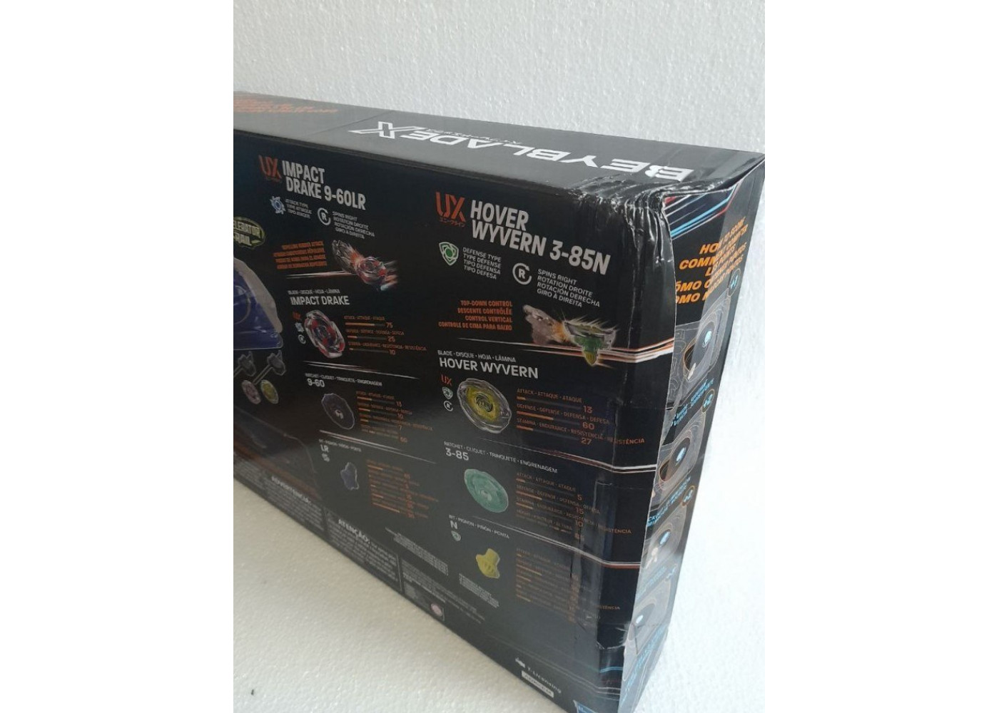 Набір Арена з Бейблейдами (Уцінка) Екстремальна битва Beyblade Arena X Drop Attack Battle Set Hasbro BG0842