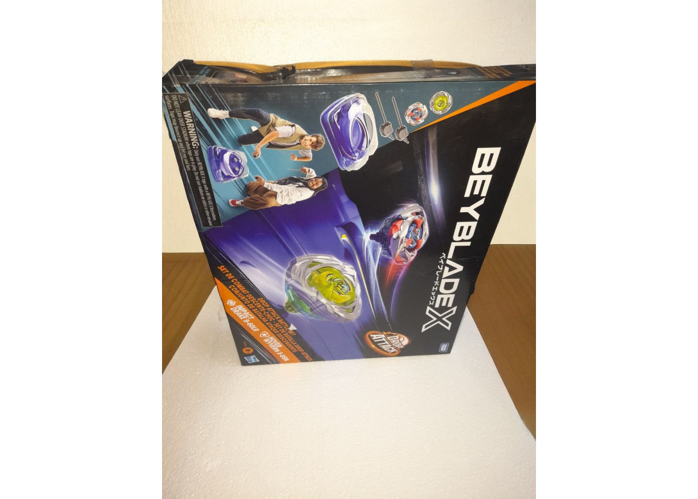 Набір Арена з Бейблейдами (Уцінка) Екстремальна битва Beyblade Arena X Drop Attack Battle Set Hasbro BG0842