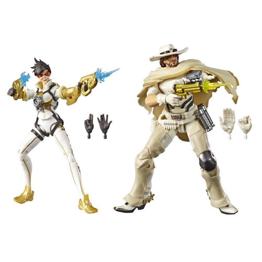 Фигурки коллекционные Overwatch Ultimates Series Posh (Tracer) and White Hat (McCree) Hasbro E6771