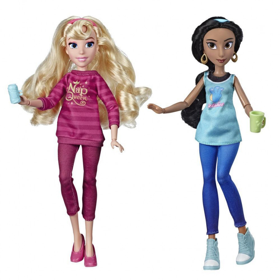 Принцессы Диснея Куклы Аврора и Жасмин Disney Princess Aurora and Jasmine Hasbro E7416