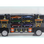 Автовоз двухсторонний c  6 машинками 2-Sided Carrier Truck  28 Slots DIECAST ВА239