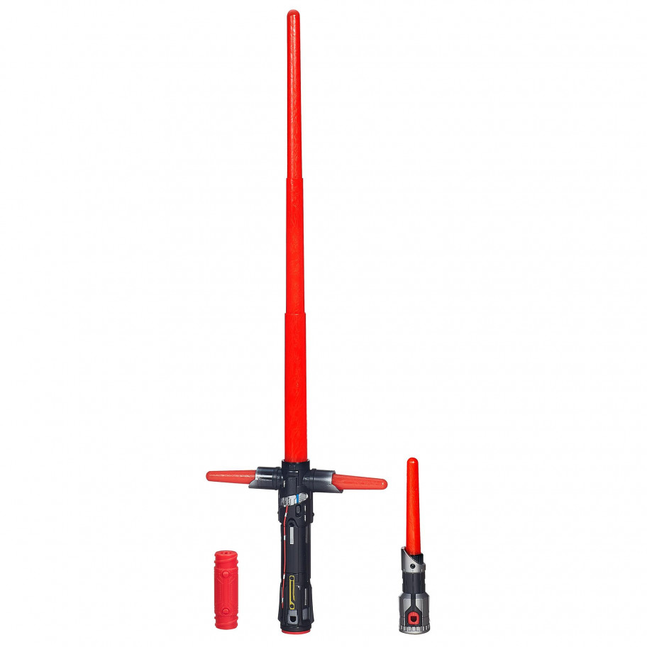 Световой Меч Кайло Рена свет звук с Кинжалом Star Wars Kylo Ren Electronic Lightsaber Hasbro C1577