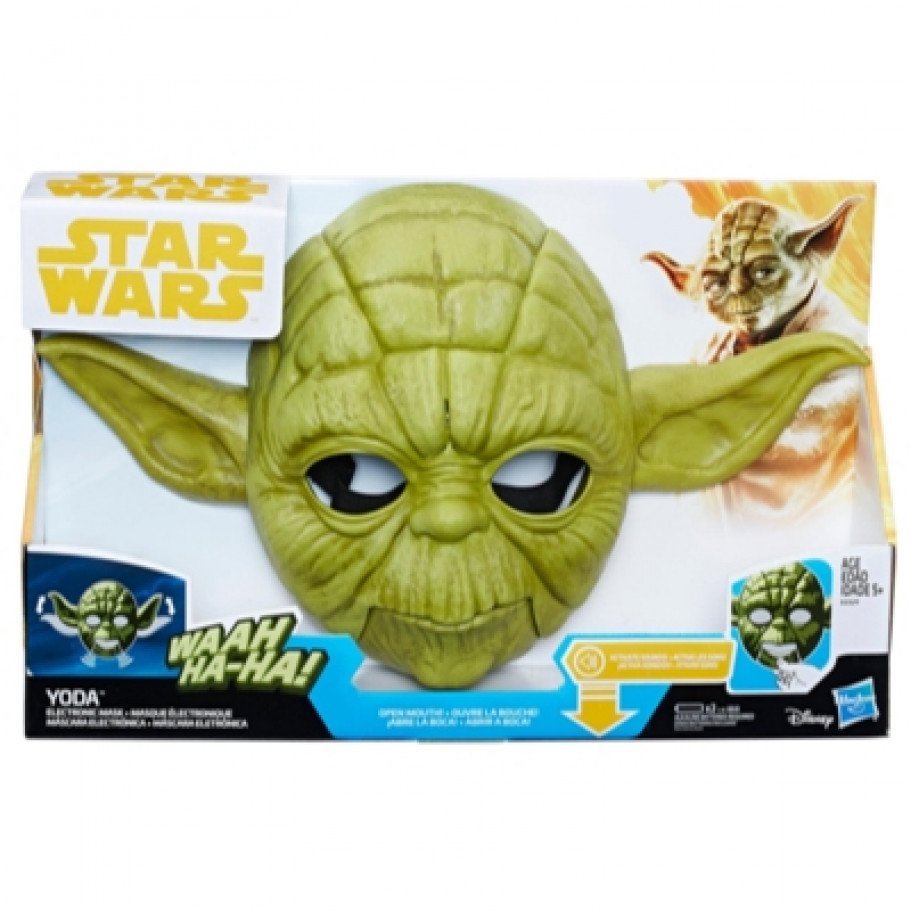 Маска Мастера Йода звуковая Star Wars Yoda Electronic Mask Hasbro E0329