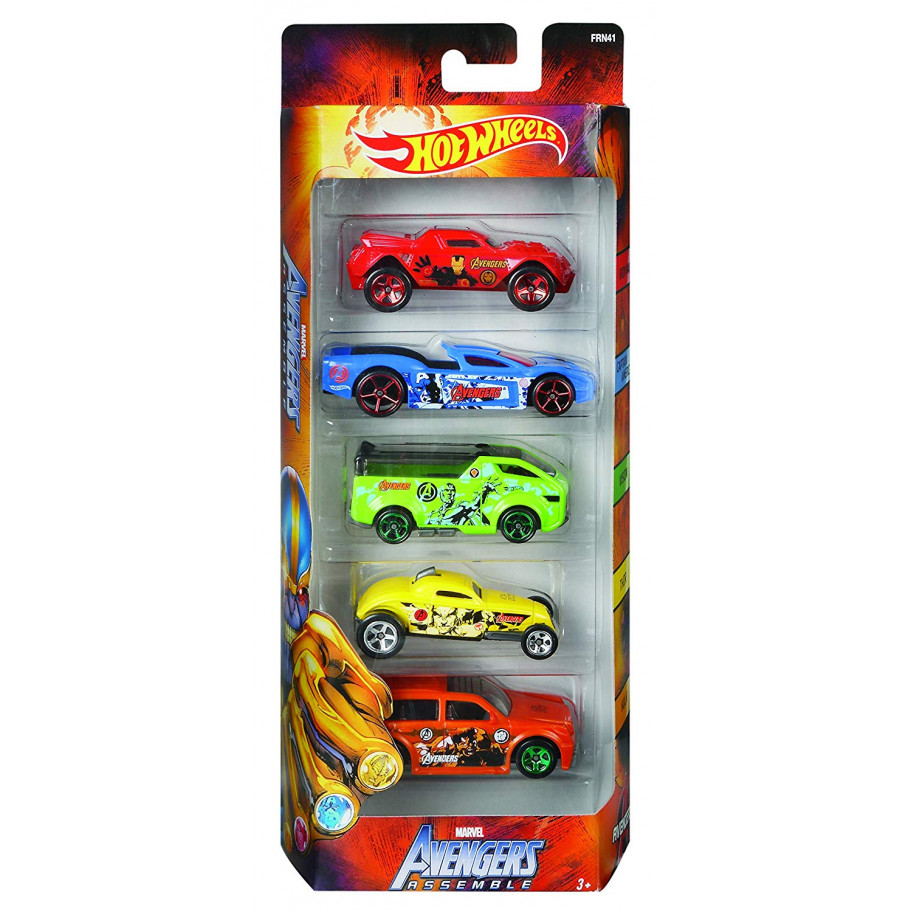 Машинки Хот Вилс Марвел Мстители Hot Wheels Avengers Assemble Mattel FRN41