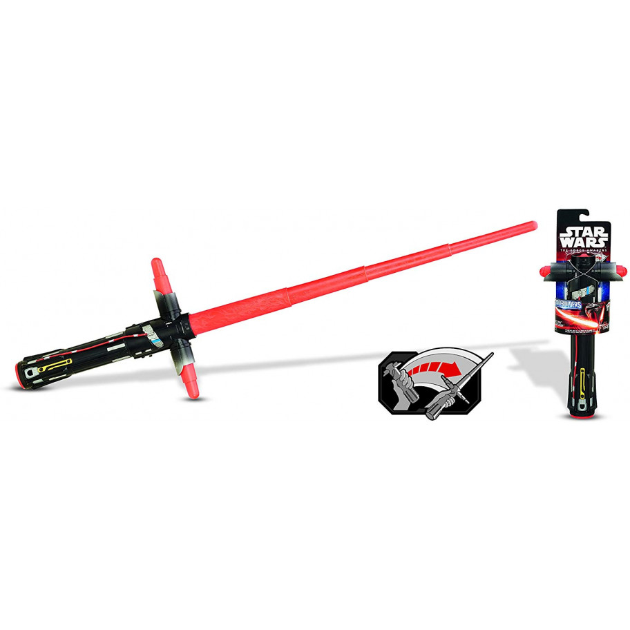 Меч Световой Звездные Войны Кайло Рен Kylo Ren Lightsaber Hasbro B3691/C1567