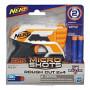 Бластер Нерф Н-Страйк 2x4 Nerf MicroShots Elite Rough Cut Hasbro E1626