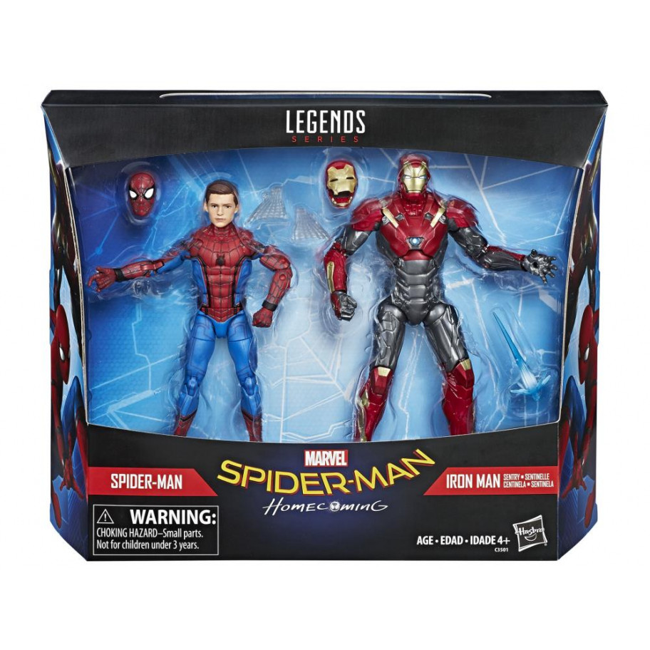 Фигуроки Человек-Паук и Железный Человек Возврвщение Домой Legends Spider-Man & Iron Man Hasbro C3501