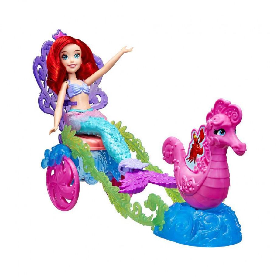 Кукла Принцесса Диснея Ариэль с морской каретой Disney Princess Ariel's Under the Sea Carriage Hasbro E1699