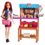 Игровой Набор Барби Бакалея Barbie Grocery Playset Mattel FJB27