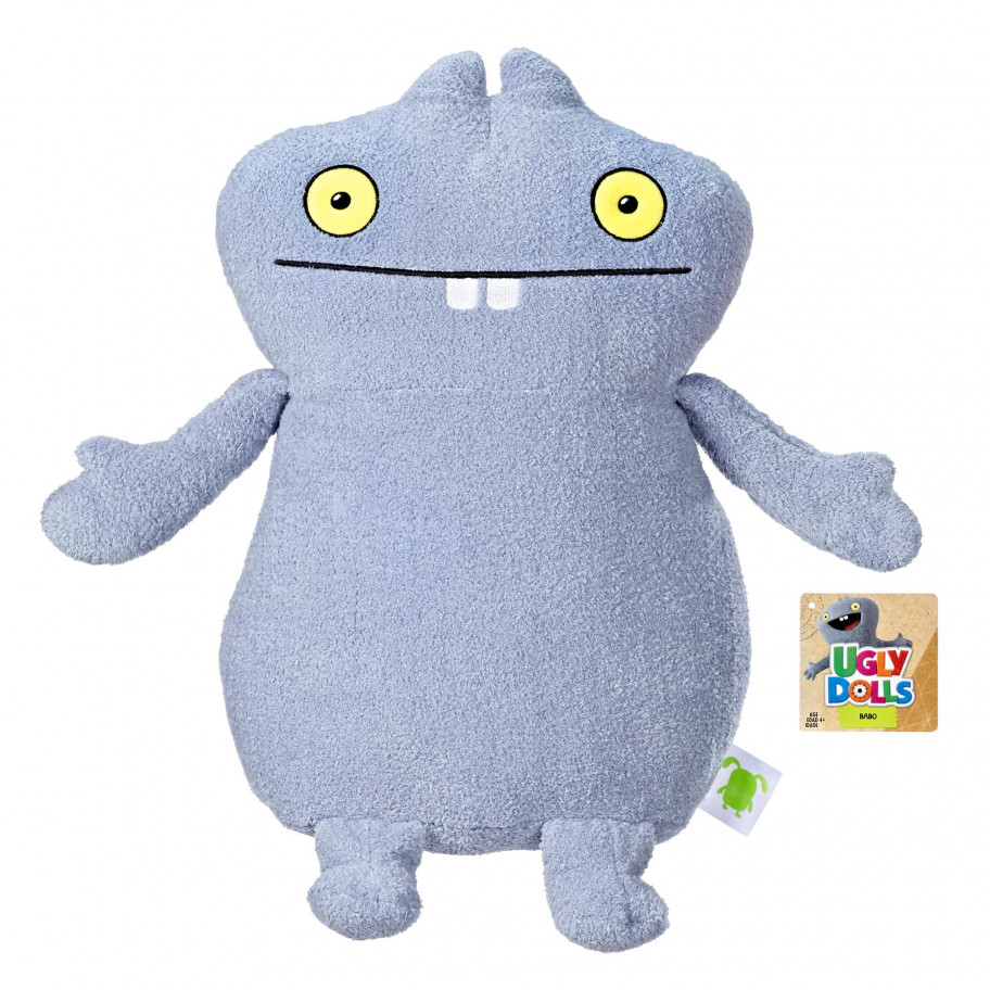 Плюшевая игрушка большая Бабо 46 см куклы с характером UglyDolls BaboHasbro E4676