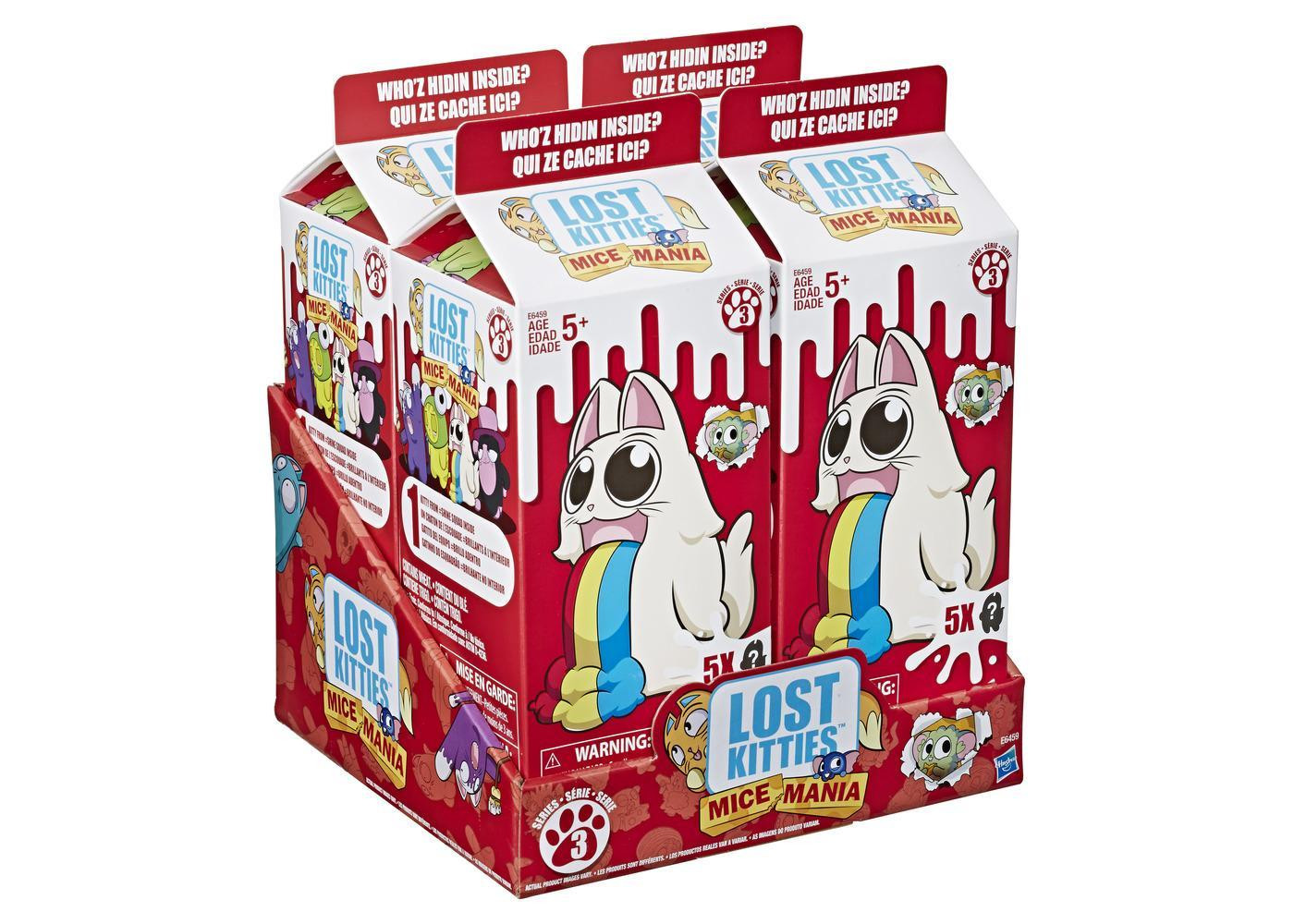 Купить Потерянные котята Мыши Мания Мультипак, Серия 3 Lost Kitties Mice  Mania Multipack Toy, Series 3 Hasbro E6459 по цене 1 599 грн. от  производителя