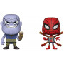 Фигурки с Дефектом Фанком Танос и Человек Паук Марвел Thanos & Iron Spider Man Funko 30932