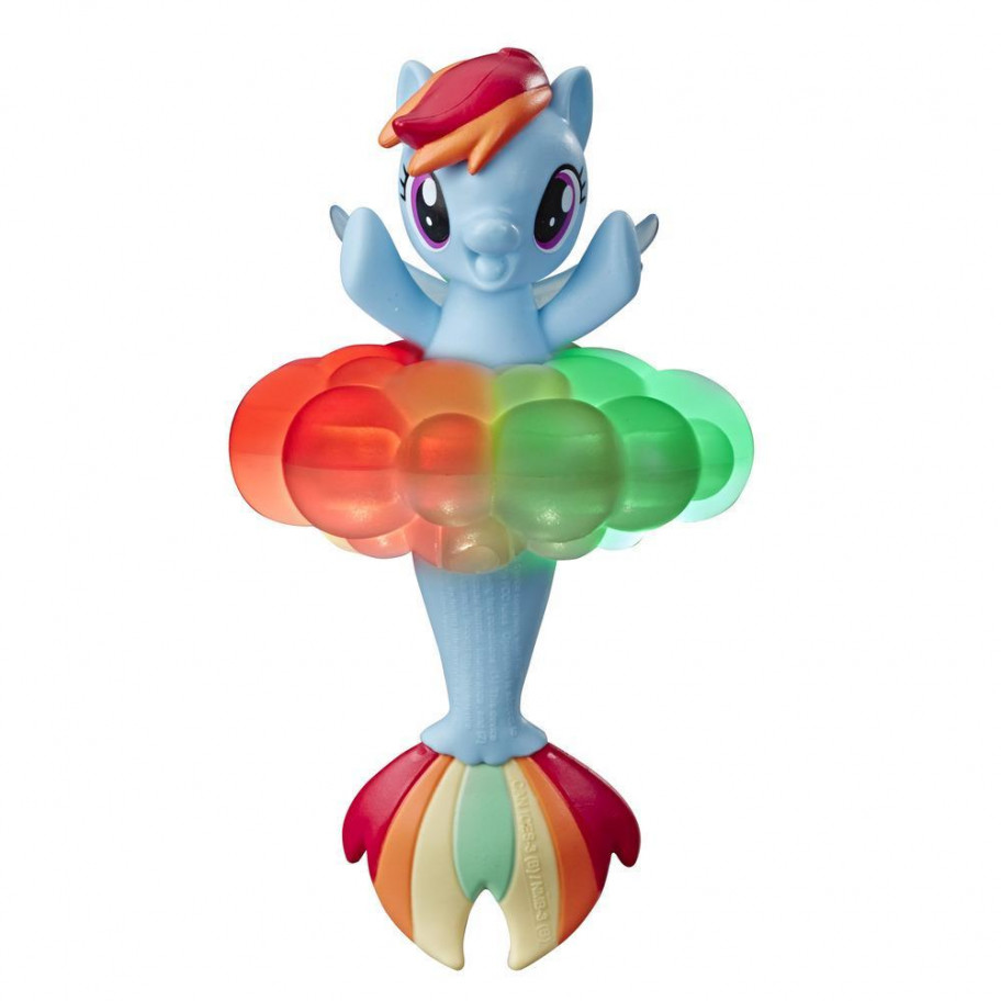 Фигурка Пони Радуга Деш для ванной радужное свечение Rainbow Dash Hasbro E5172