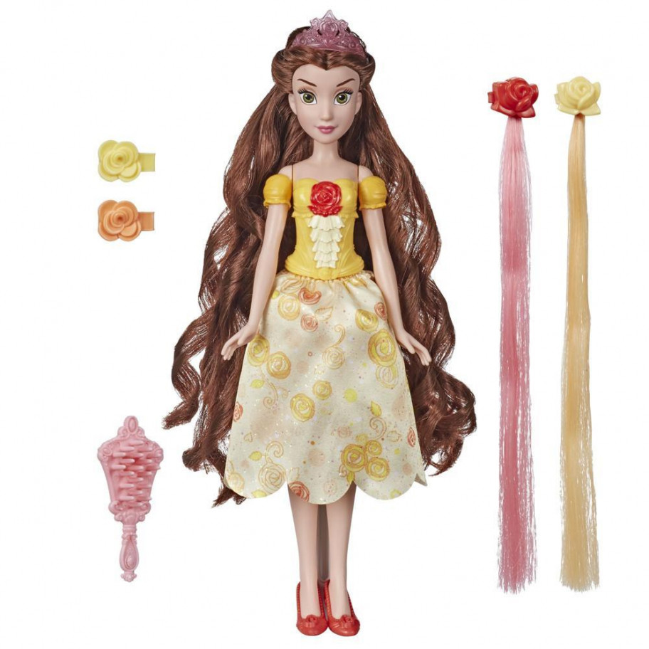 Кукла Белль с аксессуарами для укладки волос Belle Hasbro E6677