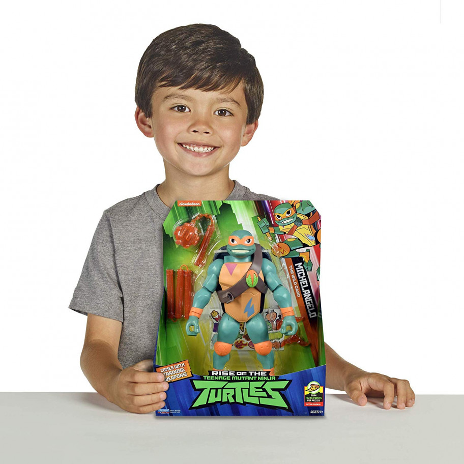 Фигурка Микеланджело  27 см Гигант Ninja Turtles Michelangelo Playmates Toys 81453