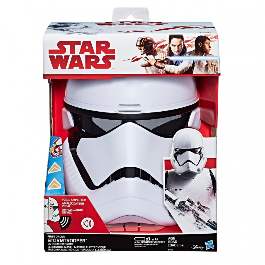 Маска Штурмовика с изменением голоса Звездные Войны Star Wars Stormtrooper Electronic Mask Hasbro C1413