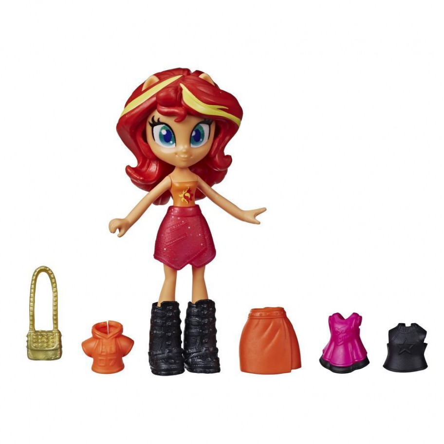 Пони из Эквестрии Сансет Шиммер Модный отряд 7 аксессуаров Sunset Shimmer Hasbro E9251