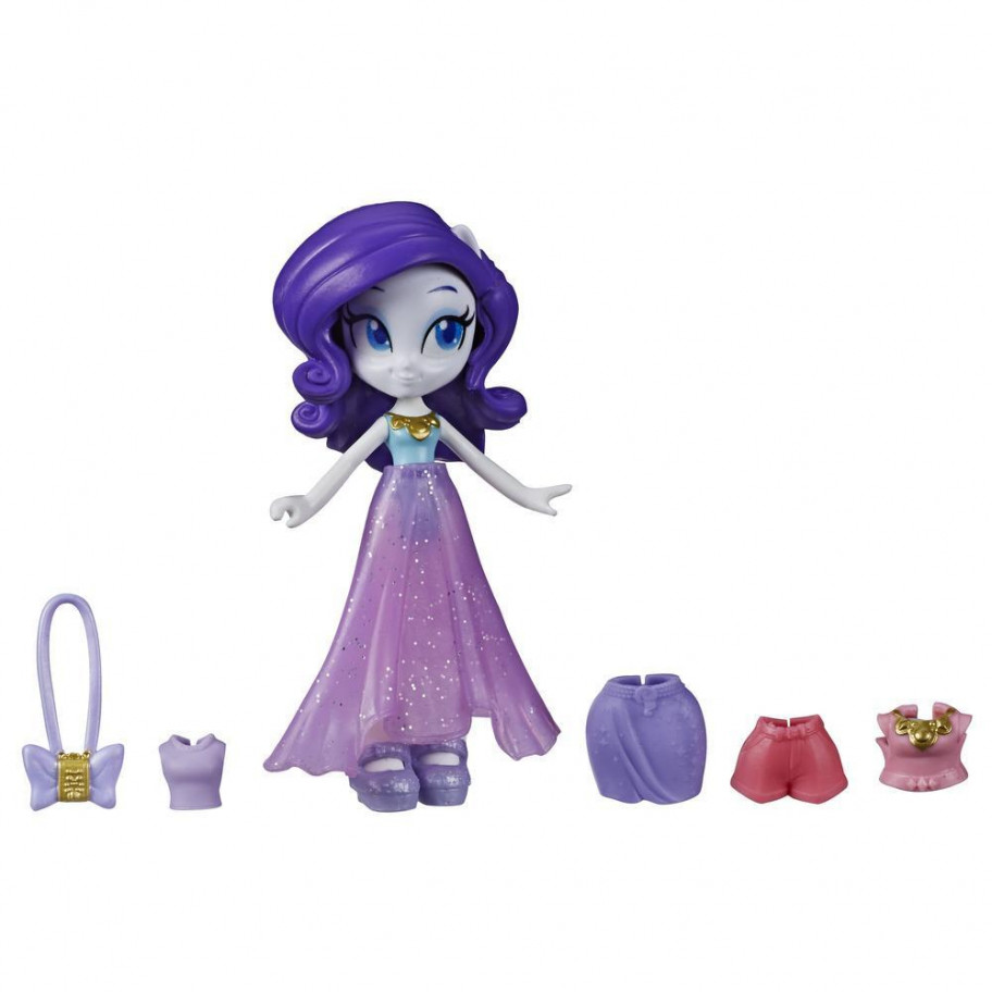 Пони из Эквестрии Рарити Модный отряд 7 аксессуаров Rarity Hasbro E9249