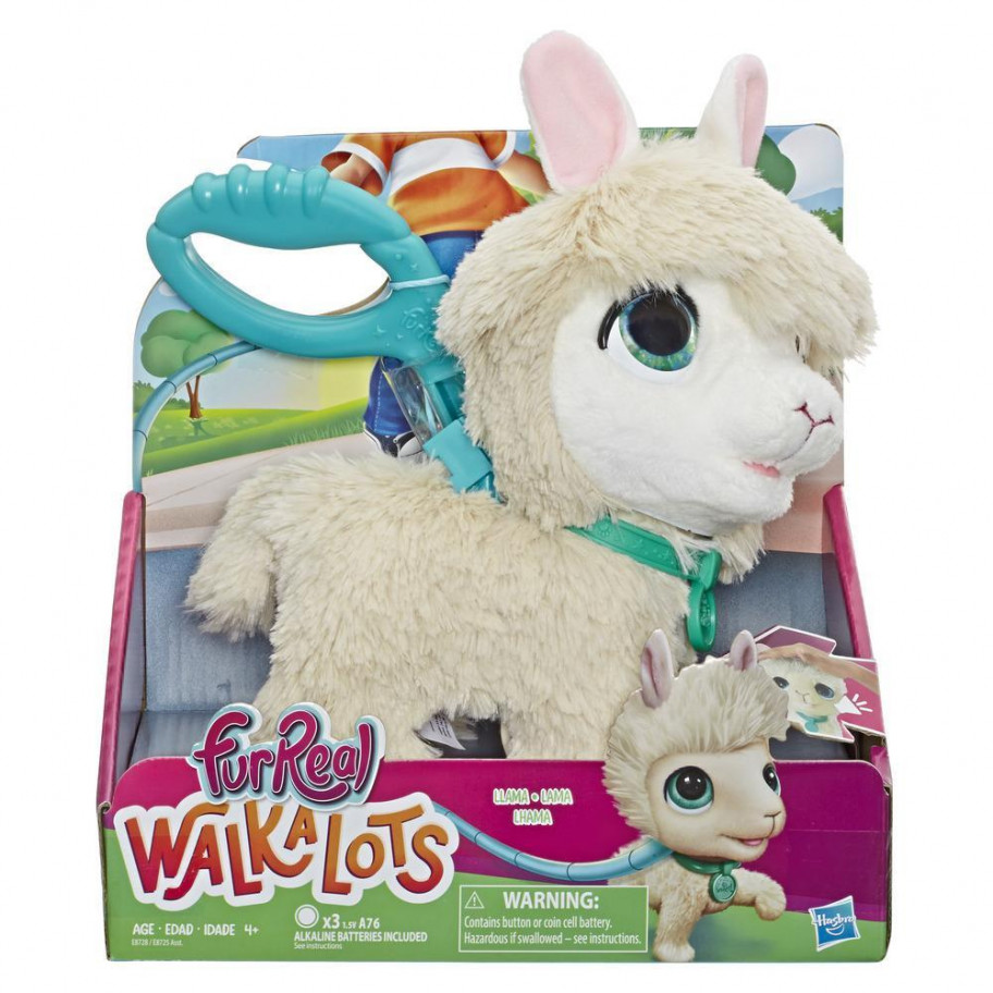 Интерактивная игрушка Лама на поводке furReal Llama Hasbro E8728