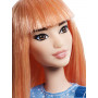 Кукла Барби Рыжая Модница 29 см Barbie 60 Fashionistas Mattel DYY90