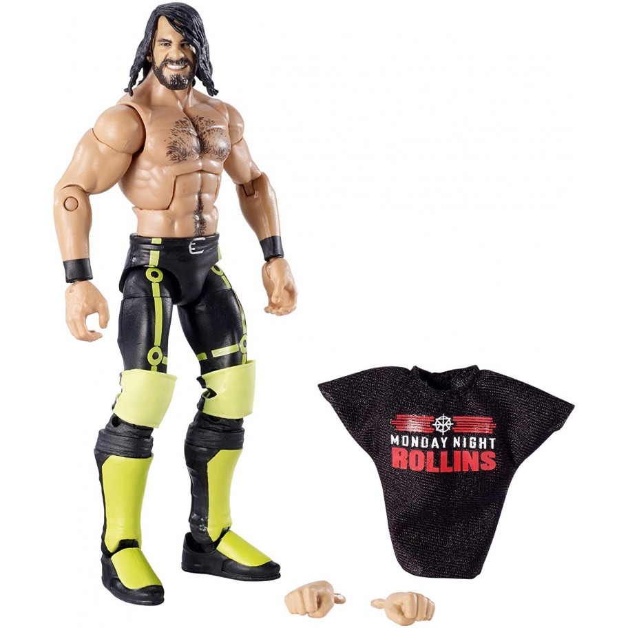 Фигурка Сет Роллинс Элитная Коллекция WWE Elite Collection Seth Rollins Wrestling Action Figure Mattel V8AAOS