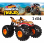 Джип Хот Вилс Монстр Трак Тигровая Акула Hot Wheels Monster Trucks Tiger Shark 1:24 Mattel GCX21