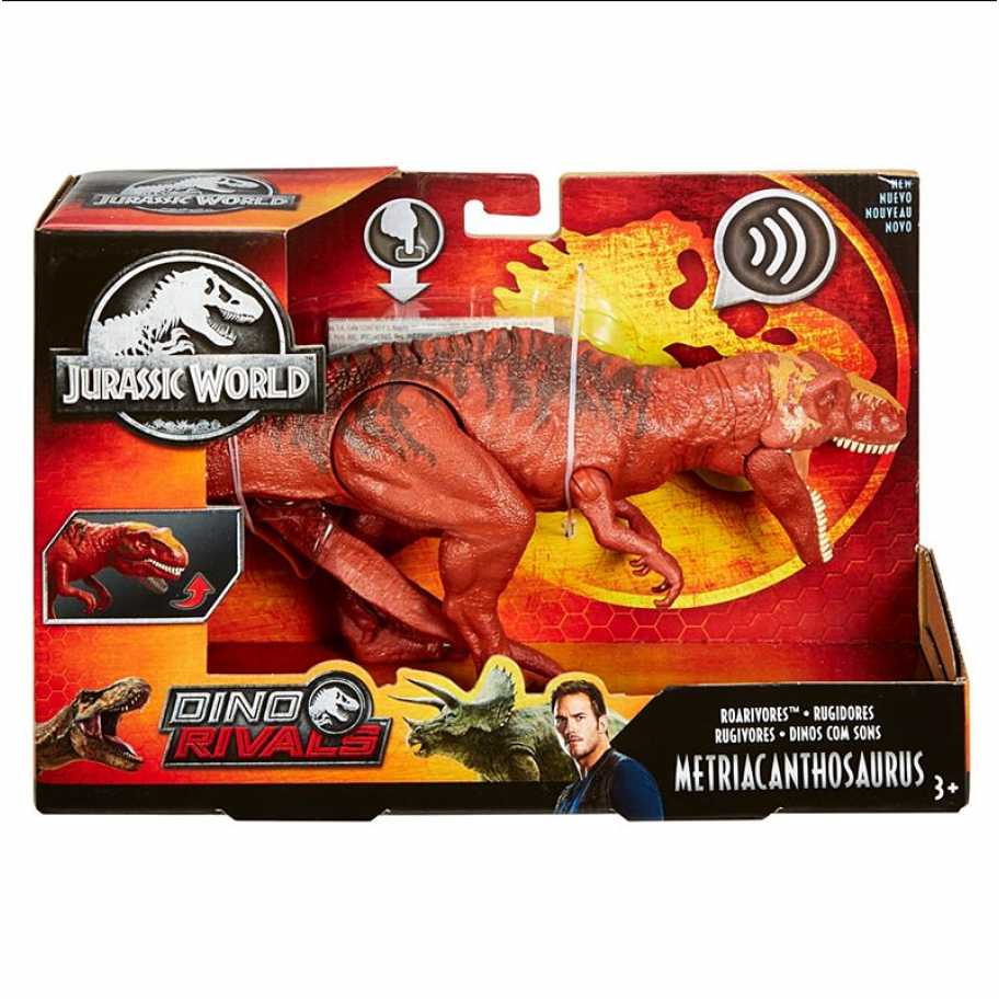 Динозавр Метриакантозавр со звуком Мир Jurassic World Metriacanthosaurus Mattel GHT12