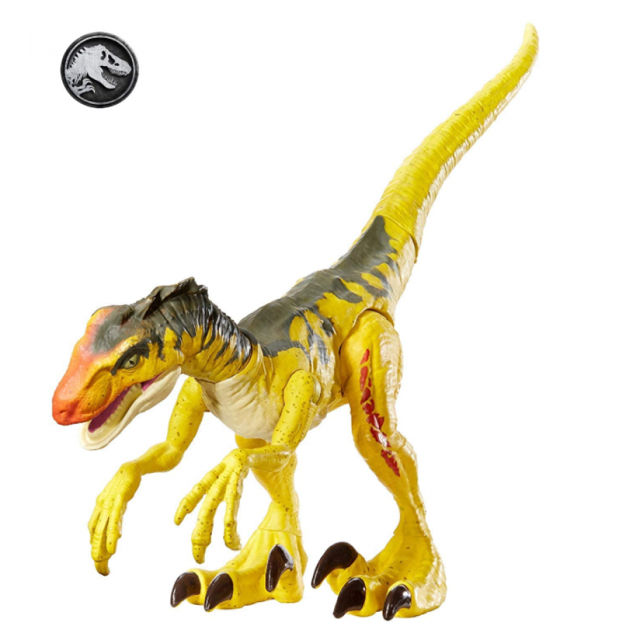 Динозавр Велоцираптор Мир юрского периода Jurassic World Savage Strike Velociraptor Mattel GFG66