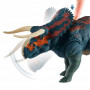 Динозавр Насутоцератопс Двойная Атака  Jurassic World Dino Rivals Nasutoceratops Dinosaur Mattel GGK11