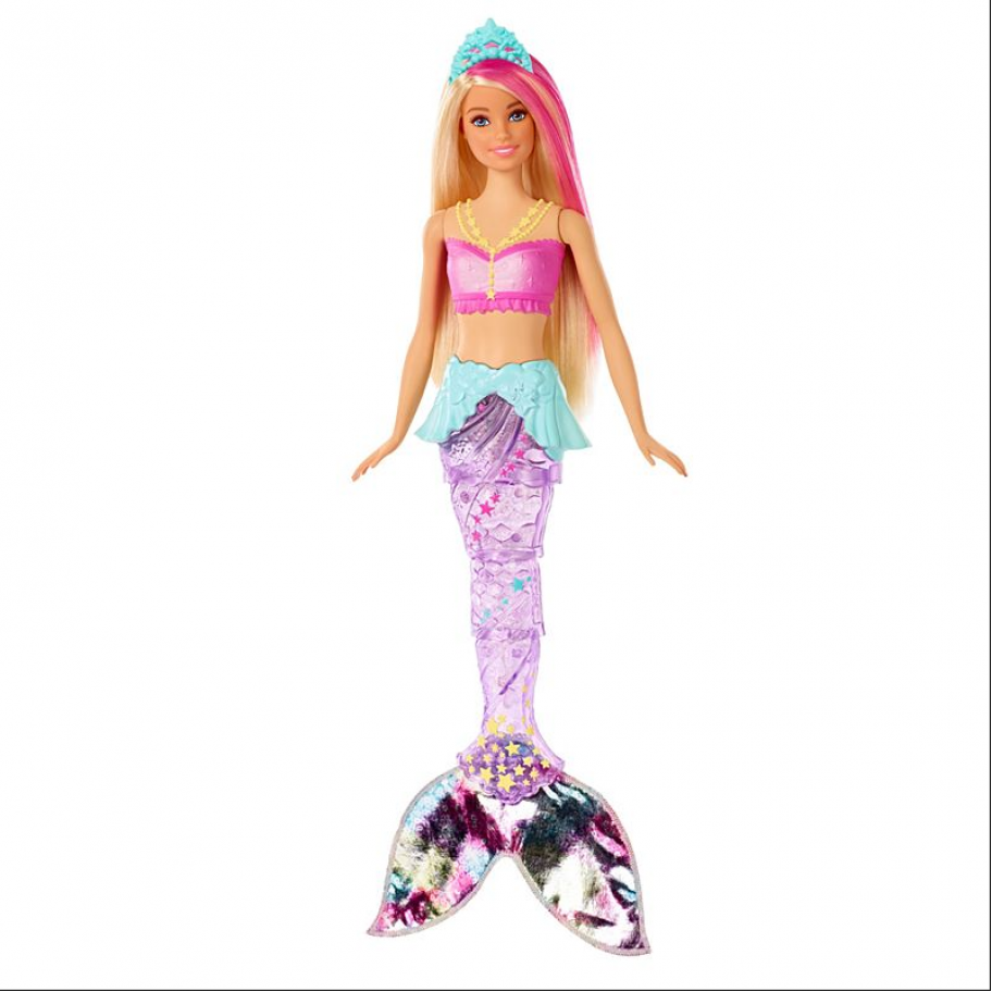 Кукла Барби Русалочка Блеск огней Дримтопия Barbie Dreamtopia Sparkle Lights Mermaid Mattel GFL82