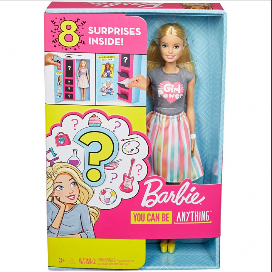 Кукла Барби Карьера Сюрприз Barbie Surprise Career Doll Mattel GFX84