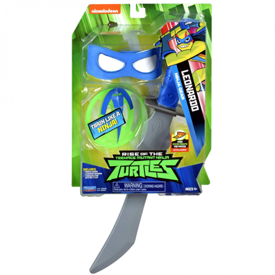 Набор Леонардо Черепашки Ниндзя Teenage Mutant Ninja Turtles Leonardo's Odachi Playmates Toys 82051