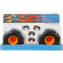 Джип Хот Вилс Монстр Трак Акула 20 см Hot Wheels Shark Wreak Monster Truck Mattel GCX13