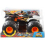 Джип Хот Вилс Монстр Трак Акула 20 см Hot Wheels Shark Wreak Monster Truck Mattel GCX13