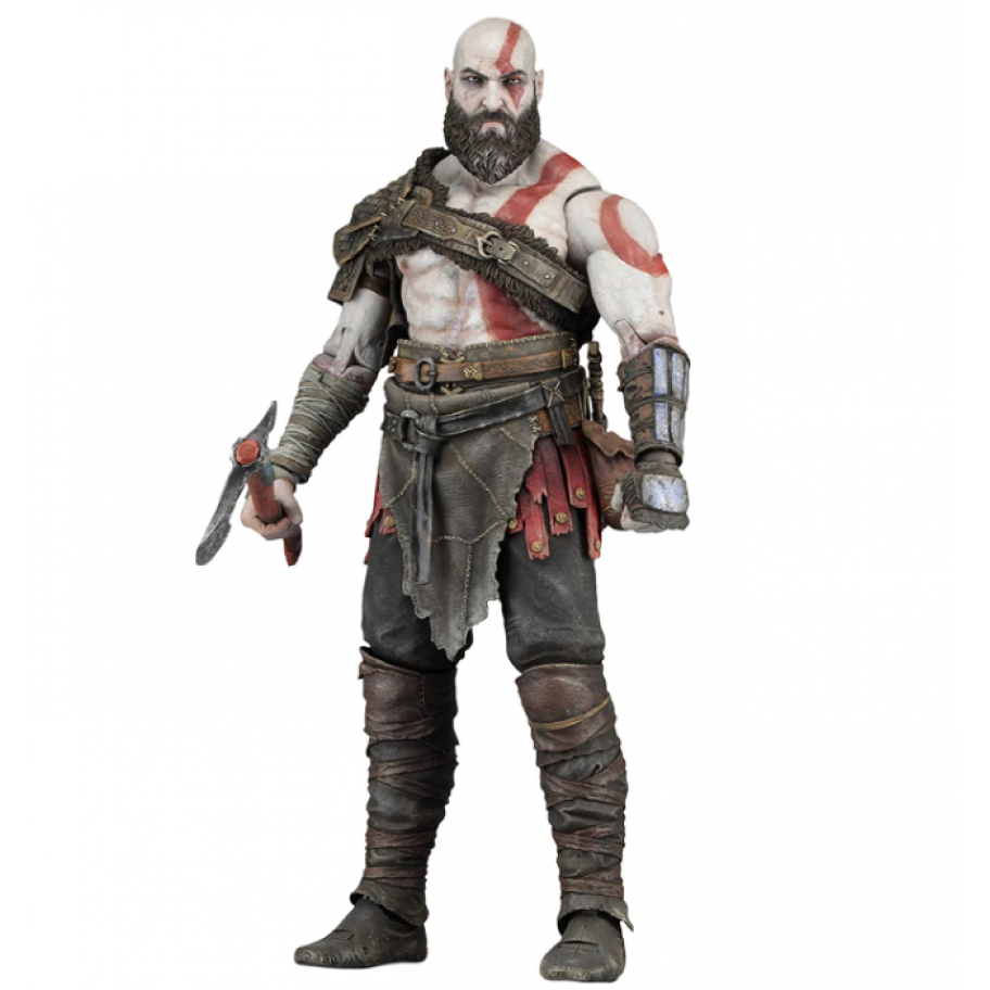 Фигурка Кратос "Войны Богов"  (2018) God of War (2018) - 7" Scale Action Figure - Kratos 17,78 см NECA 49323