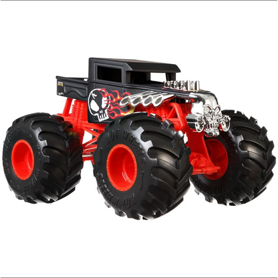 Джип Монстр Трак Хот Вілс Бон Шейкер 20 см Hot Wheels Monster Truck Bone Shaker Mattel GCX15