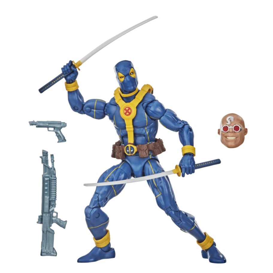 Фігурка Дедпул у синьому костюмі Marvel Legends Series Deadpool Baf Strong Guy Hasbro E9309