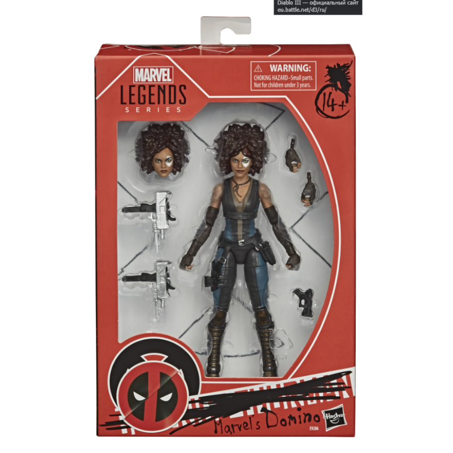 Фигурка Домино Люди Икс Марвел Marvel Legends Series X-Men Domino Hasbro E9286