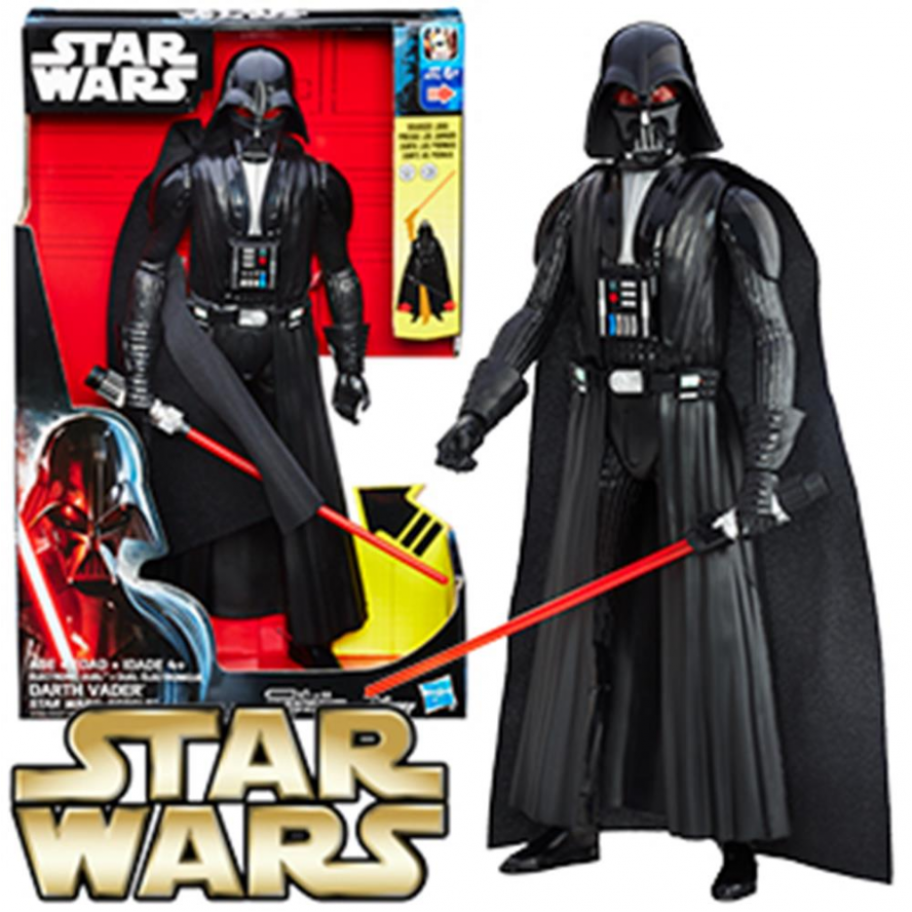 Дарт Вейдер 30см свет звук Star Wars Darth Vader Electronic Duel Hasbro B7284