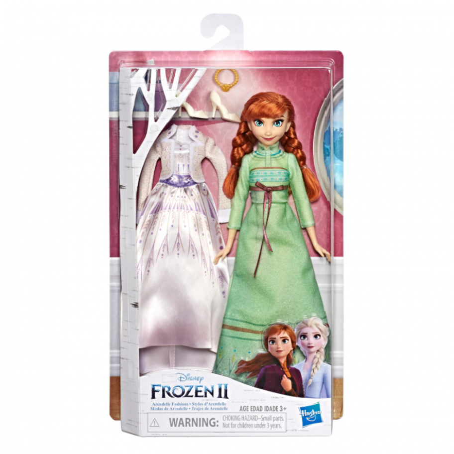 Кукла Анна Холодное Сердце 28 см два наряда Frozen Anna Hasbro E6908