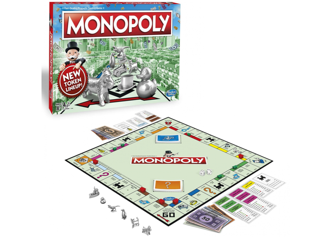 Купить Настольная Игра Монополия на Английском Языке Monopoly Classic  Hasbro C1009 по цене 1 199 грн. от производителя