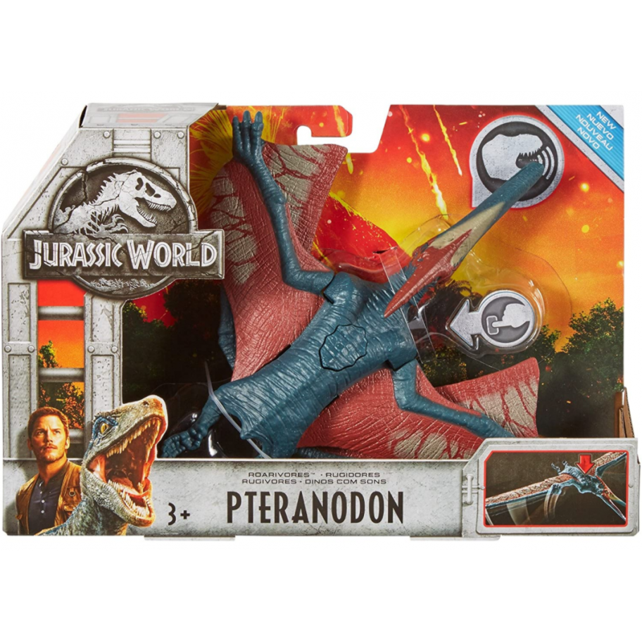 Динозавр Птеранодон Мир Юрского Периода Jurassic World Roarivores Pteranodon Mattel FMM27