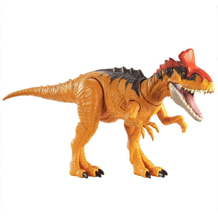 Динозавр Криолофозавр Мир Юрского Периода Jurassic World Sound Strike Cryolophosaurus Mattel GJN66