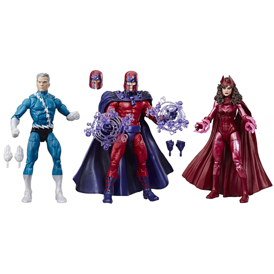 Фигурки Люди Икс Магнето Ртуть и Алая Ведьма X-Men Magneto Quicksilver Scarlet Witch Hasbro E5168
