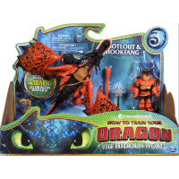 Фигурки Дракон Кривокрыл и Викинг Сморкала Hookfang and Snotlout Dragon Viking Spin Master 20103698