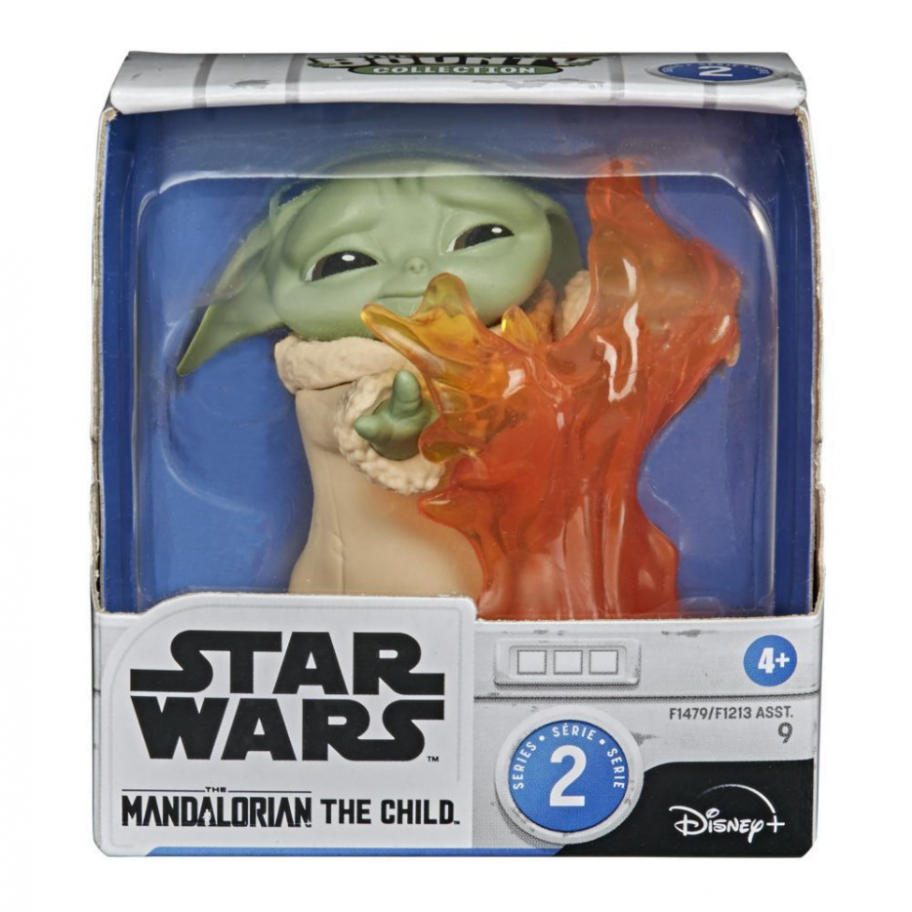 Фігурка Малюк Йода з вогнем Мандалорець Star Wars The Bounty The Child Hasbro F1479