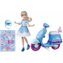 Модная Кукла Золушка 28 см на скутере Princess Comfy Squad Cinderella's Hasbro E8937