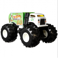 Джип Хот Вилс Монстр Мусоровоз 20 см Hot Wheels Monster Trucks Will Trash It All Mattel GJG72