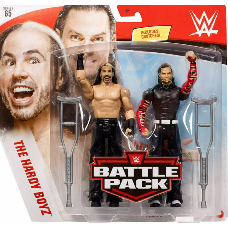 Фигурки Рестлеры WWE Серия 65 WWE Battle Pack Series 65 The Hardy Boyz Mattel GLB30